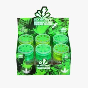 4 Layer Plastic Grinder (Glow in the dark) 60mm